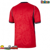 Camisa de Futebol Inglaterra Equipamento Secundário Mundo 2026 Manga Curta